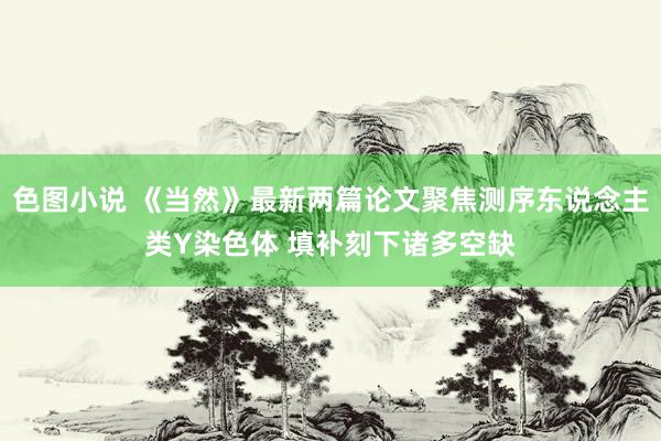 色图小说 《当然》最新两篇论文聚焦测序东说念主类Y染色体 填补刻下诸多空缺