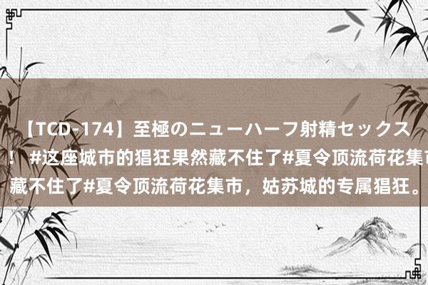 【TCD-174】至極のニューハーフ射精セックス16時間 特別版ベスト！！ #这座城市的猖狂果然藏不住了#夏令顶流荷花集市，姑苏城的专属猖狂。