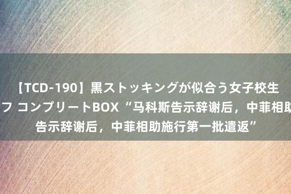 【TCD-190】黒ストッキングが似合う女子校生は美脚ニューハーフ コンプリートBOX “马科斯告示辞谢后，中菲相助施行第一批遣返”