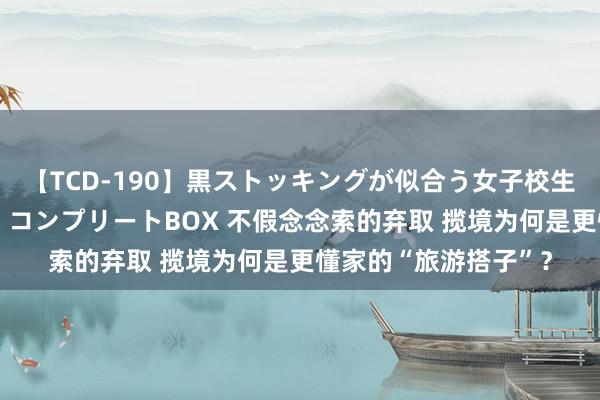 【TCD-190】黒ストッキングが似合う女子校生は美脚ニューハーフ コンプリートBOX 不假念念索的弃取 揽境为何是更懂家的“旅游搭子”？