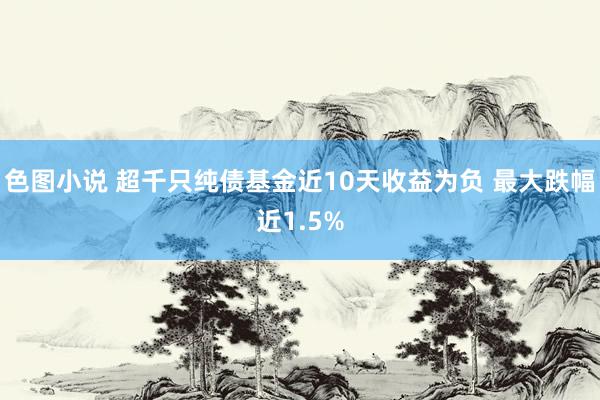 色图小说 超千只纯债基金近10天收益为负 最大跌幅近1.5%